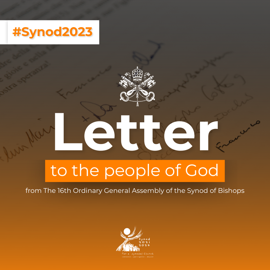 Letter of the XVI Ordinary General Assembly of the Synod of Bishops to the  People of God