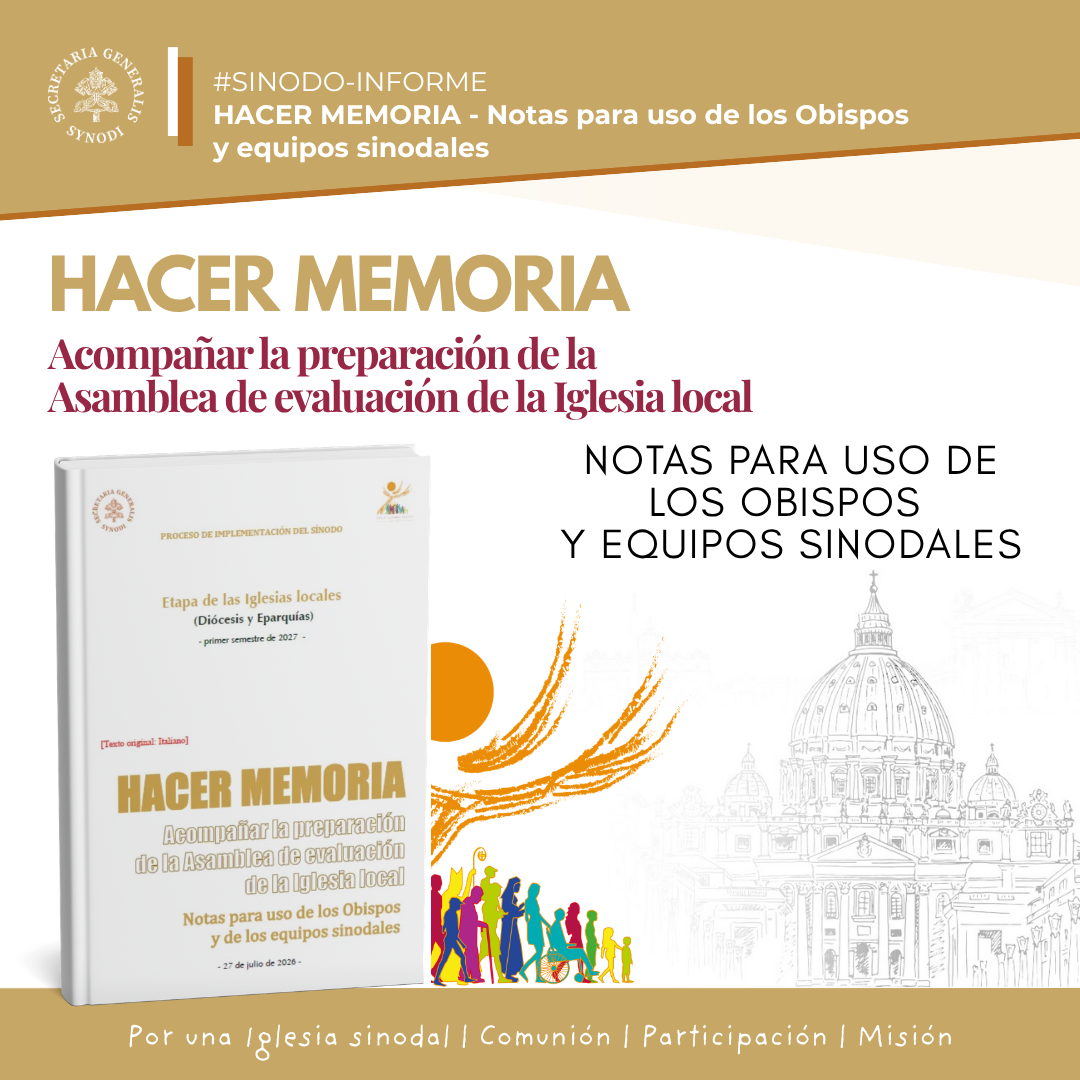 Hacia las Asambleas 2027 de las Iglesias: publicada la guía «Hacer memoria».